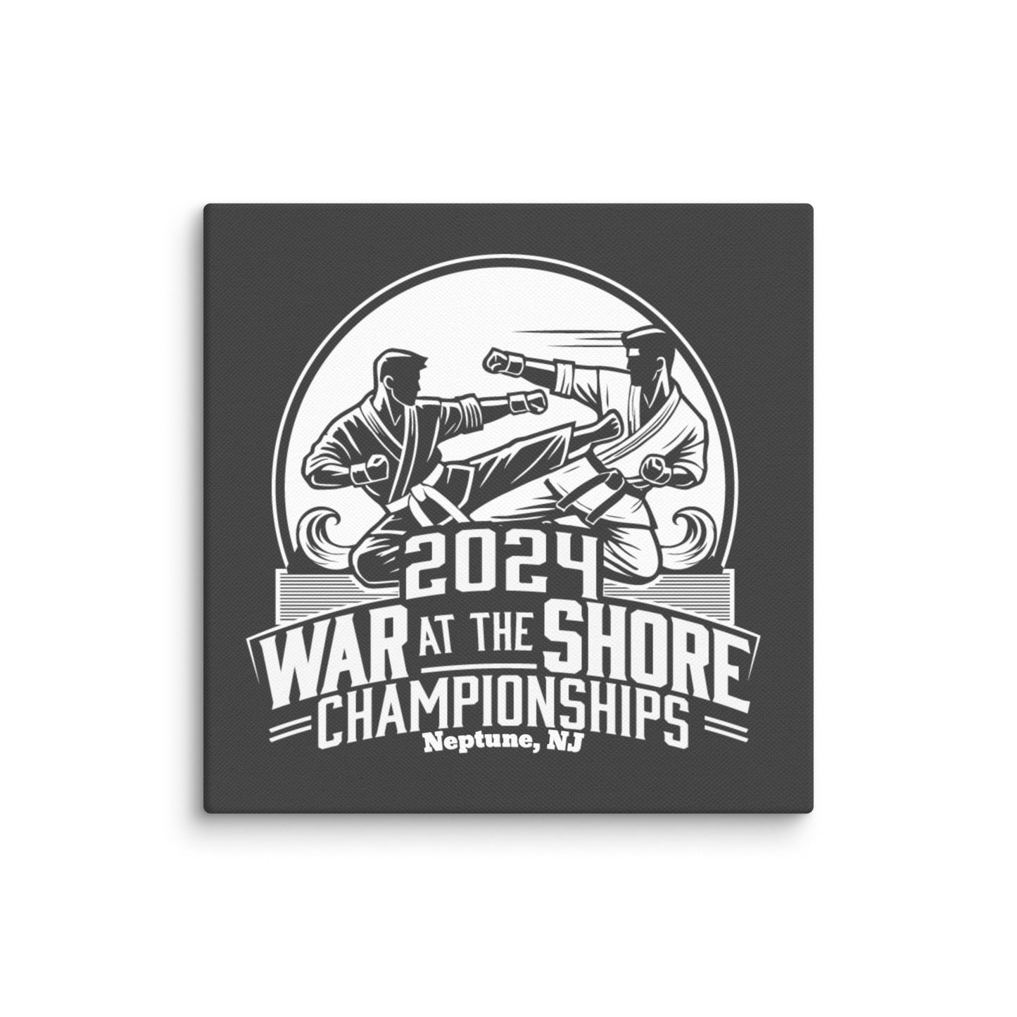 2024 War at the Shore Canvas Poster