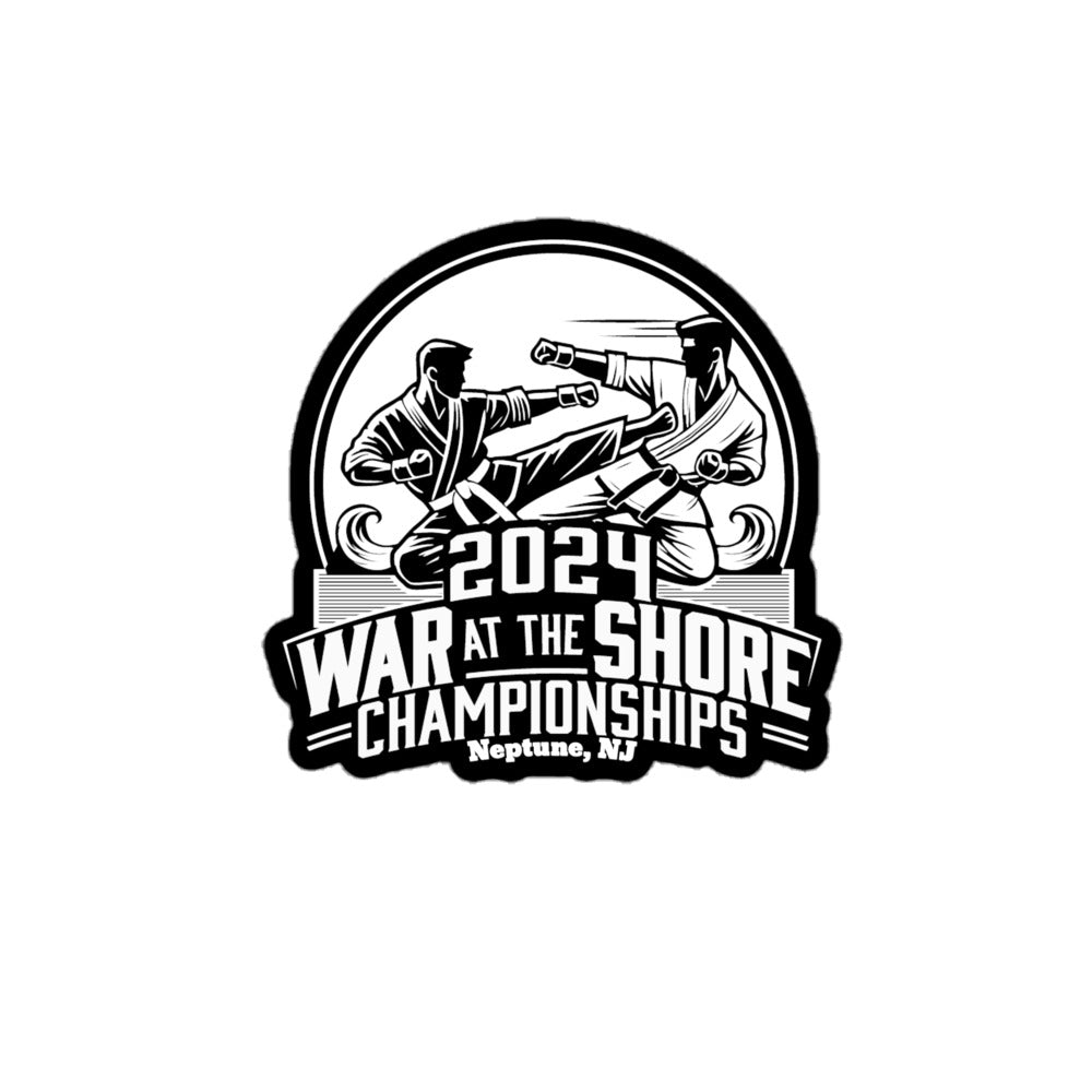 2024 War at the Shore Bubble-free stickers