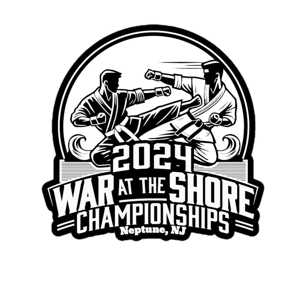 2024 War at the Shore Bubble-free stickers