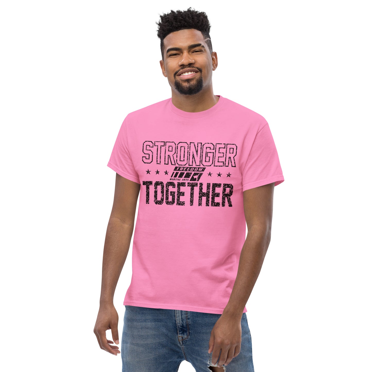 Stronger Together T-shirt (Adult) (Black Logo)