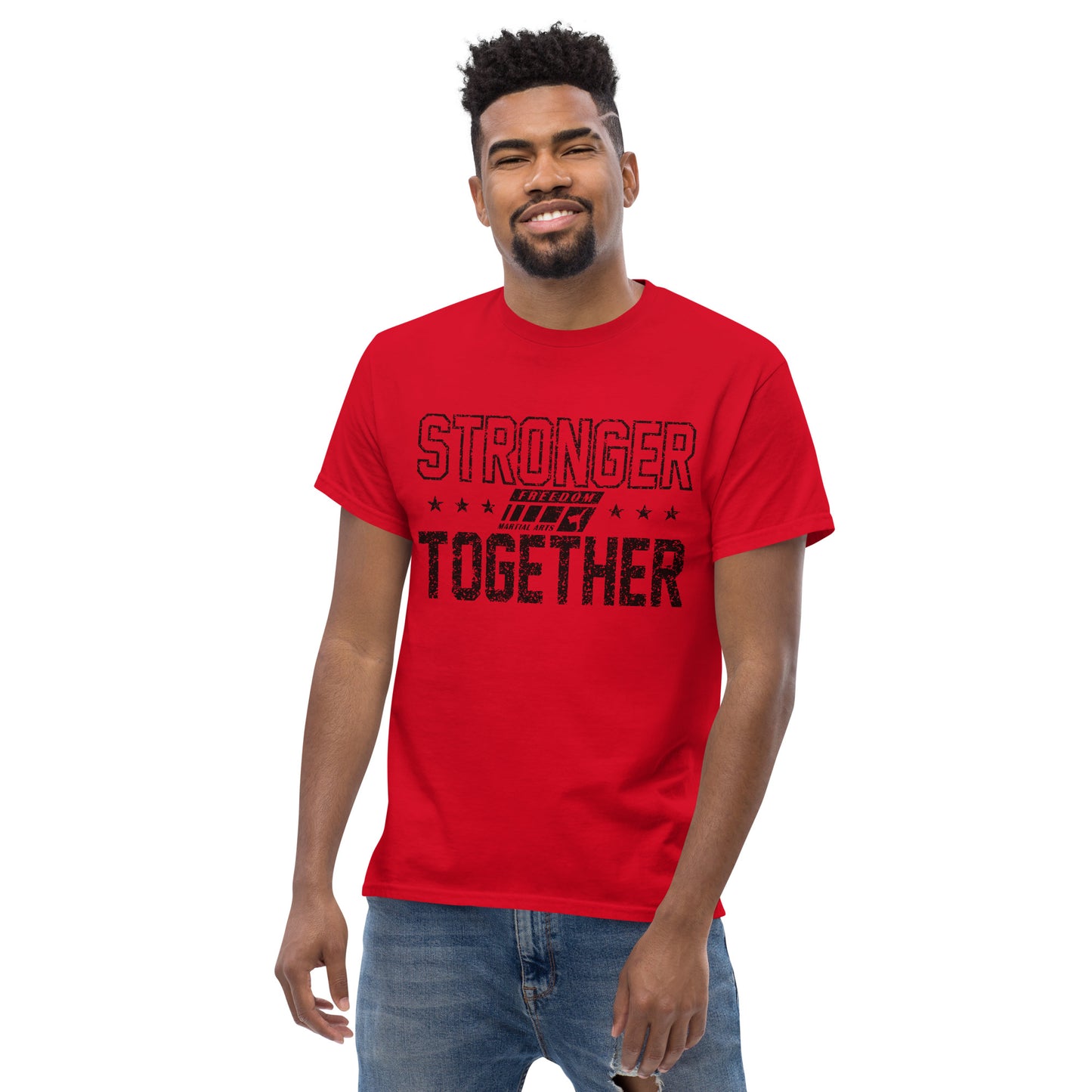 Stronger Together T-shirt (Adult) (Black Logo)