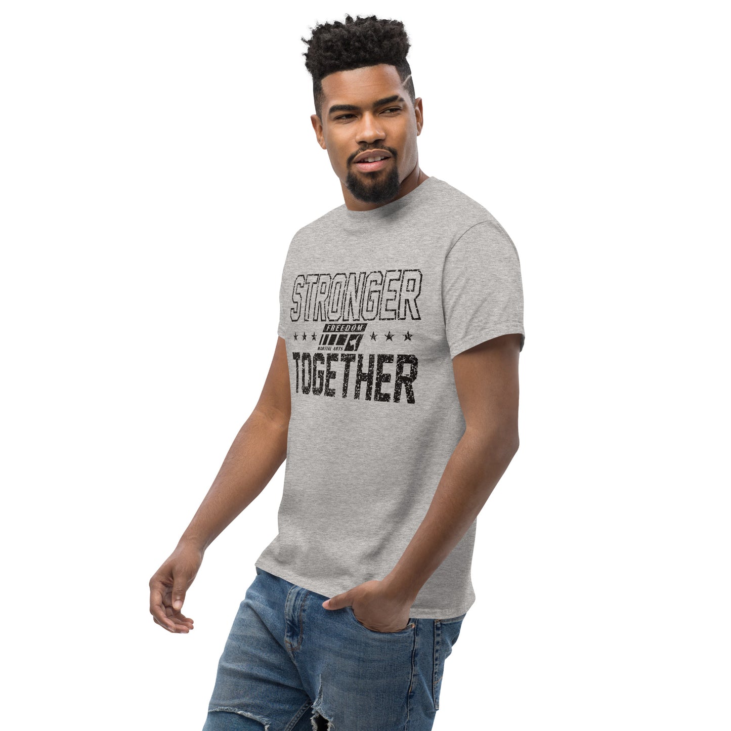 Stronger Together T-shirt (Adult) (Black Logo)