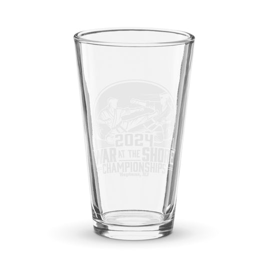 2024 War at the Shore Shaker pint glass