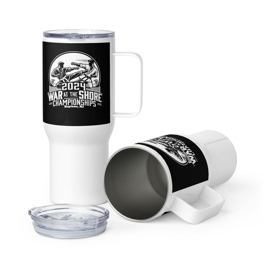 2024 War at the Shore Travel mug with a handle