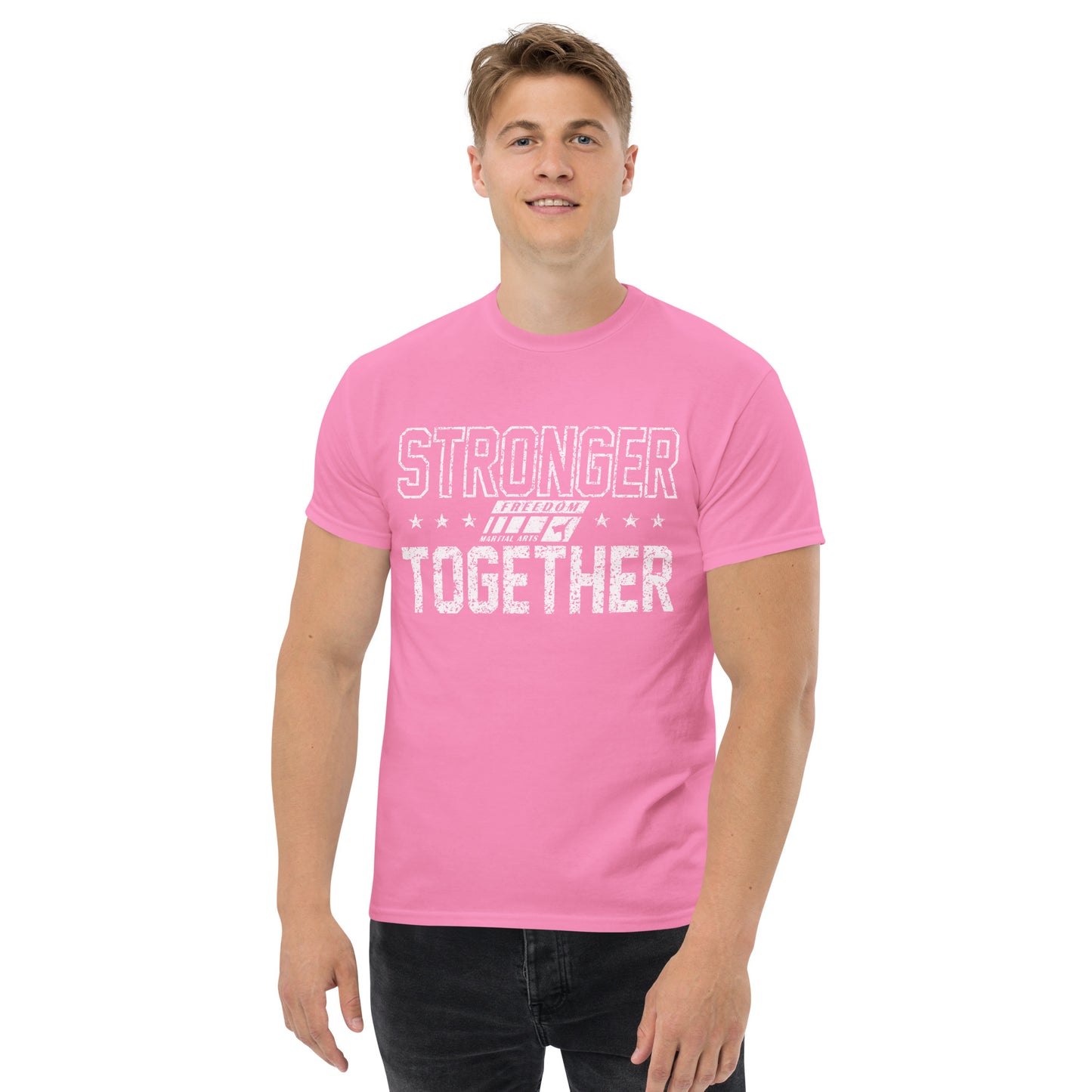 Stronger Together T-shirt (Adult) (White Logo)