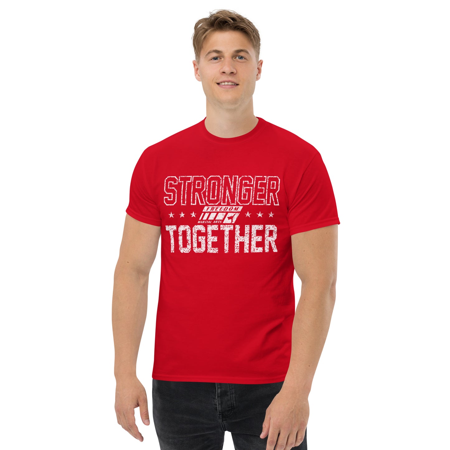 Stronger Together T-shirt (Adult) (White Logo)