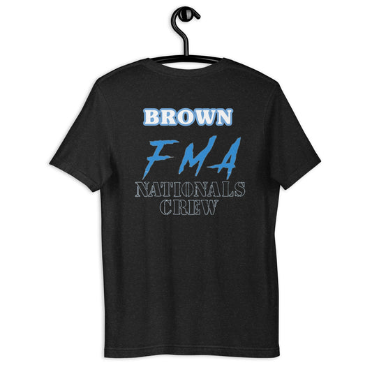 Unisex t-shirt Nationals "Brown"