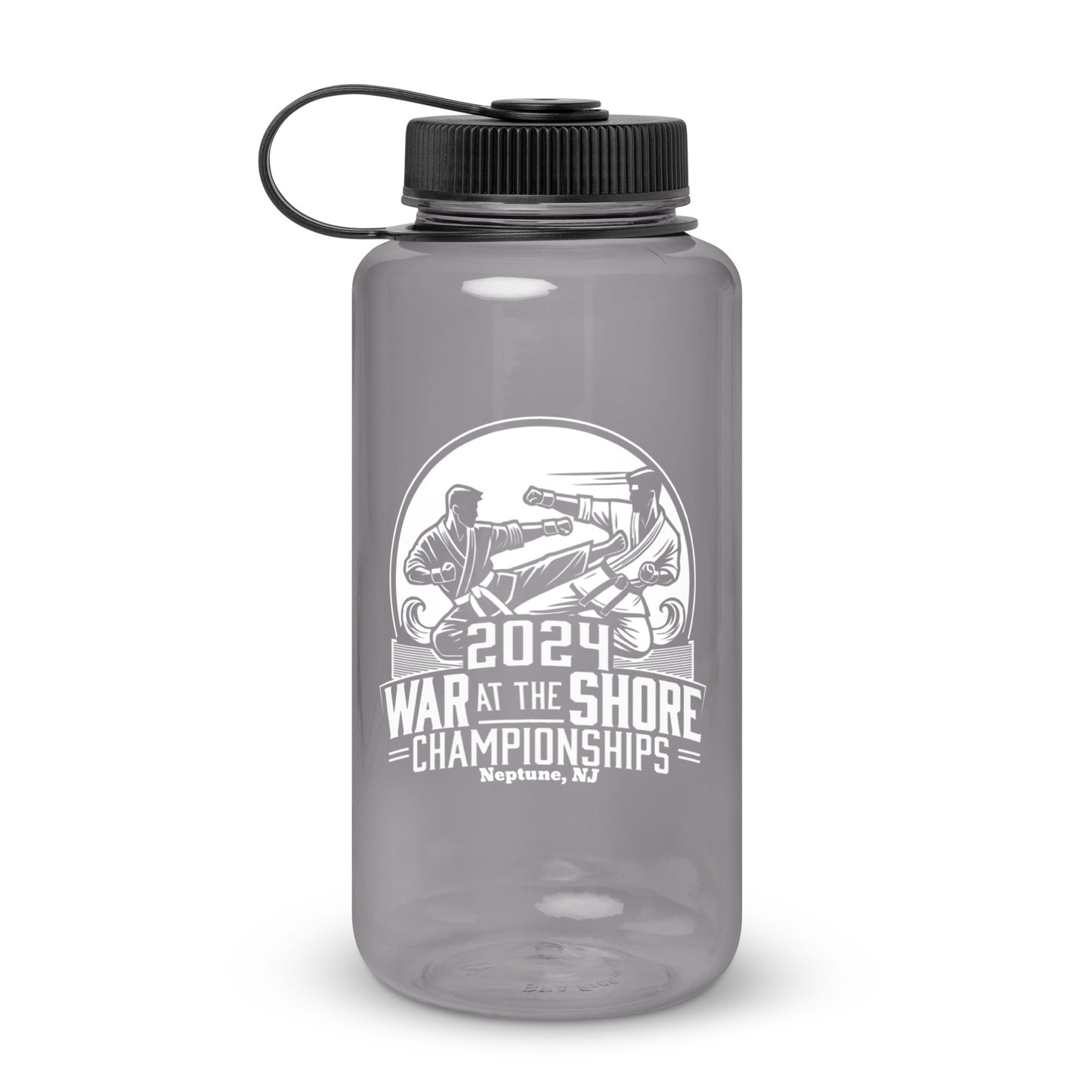 2024 War at the Shore Wide mouth plastic water bottle