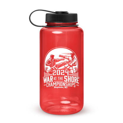 2024 War at the Shore Wide mouth plastic water bottle