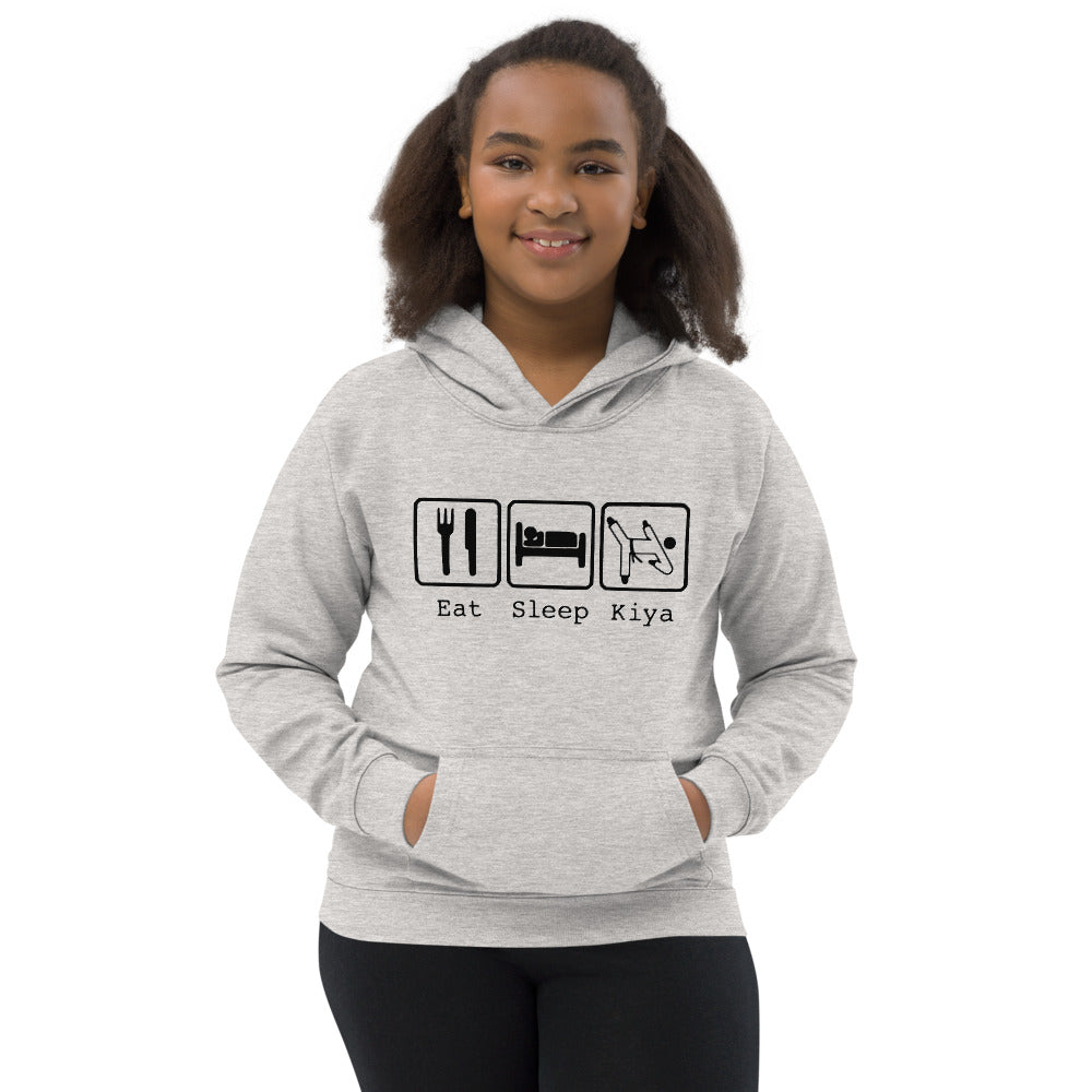 Eat Sleep Kiya Youth Hoodie