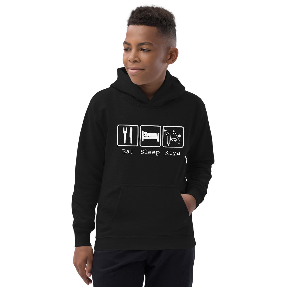 Eat Sleep Kiya Youth Hoodie