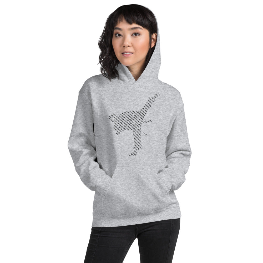 Kicking with Confidence Adult Hoodie