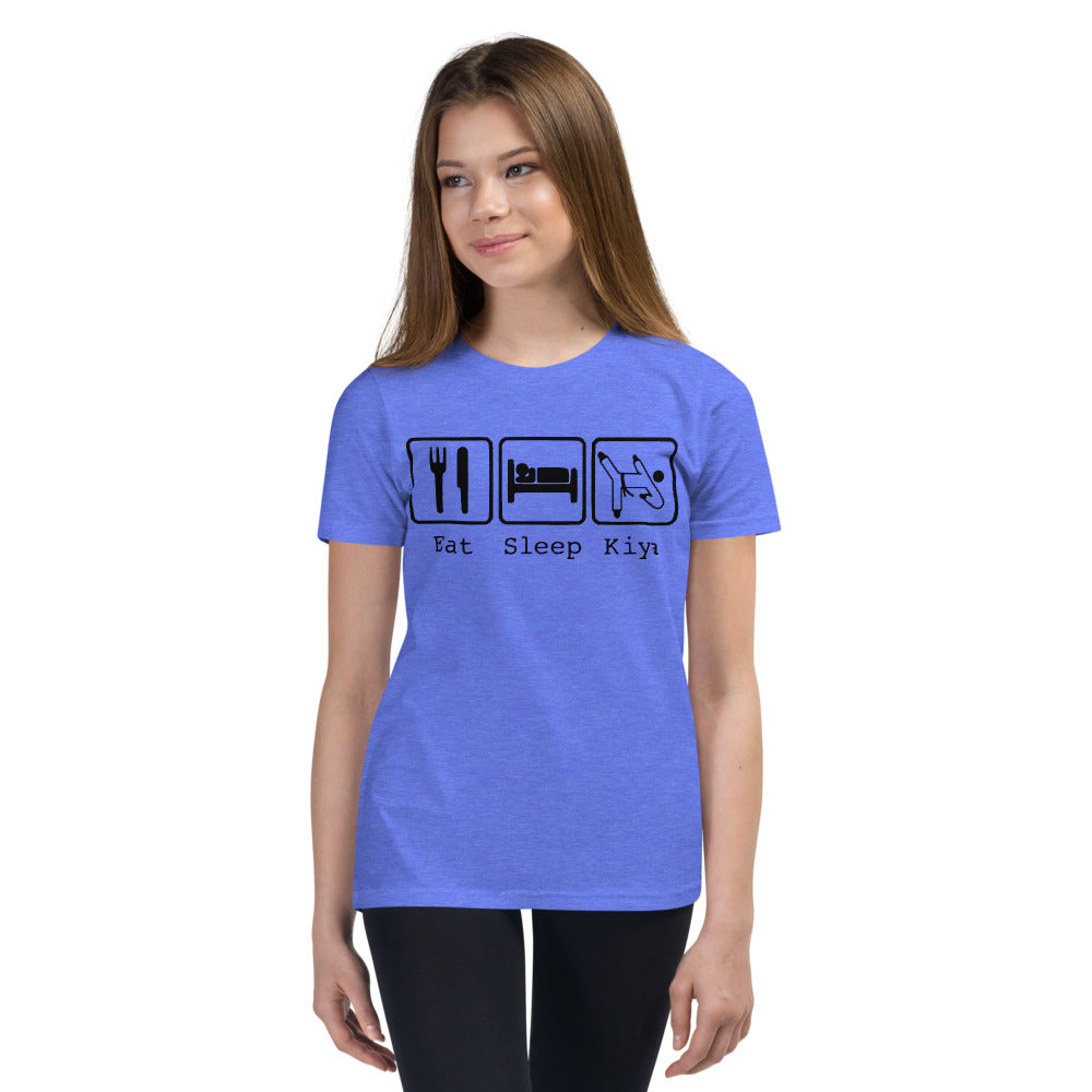 Eat Sleep Kiya Youth Unisex T-Shirt