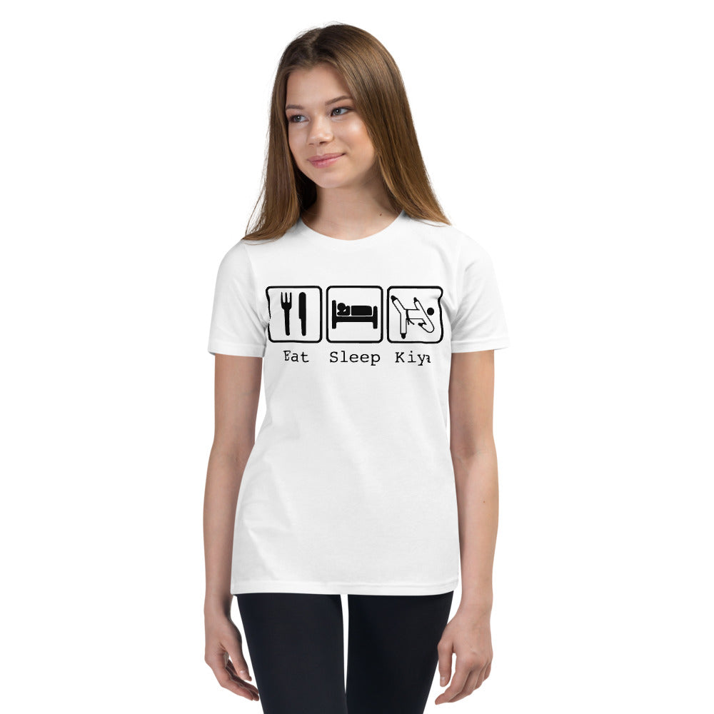 Eat Sleep Kiya Youth Unisex T-Shirt